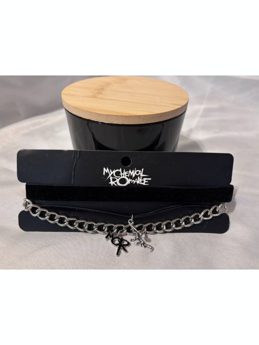 My Chemical Romance Black Parade 3-Piece Choker Necklace Set MCR Emo Goth Spence